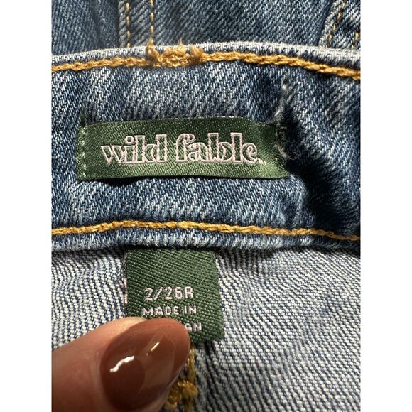 Wild Fable Highest Rise Baggy Jean Size 2 - Picture 3 of 4